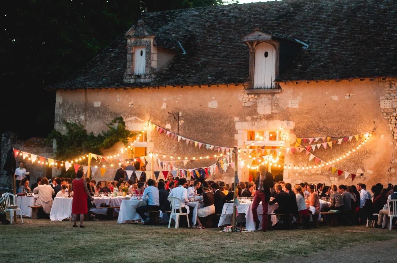 Mariage au coucher du soleil